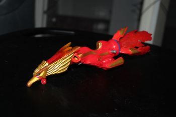 Vehicule Power Rangers red Mystic Force Rcaer Bike