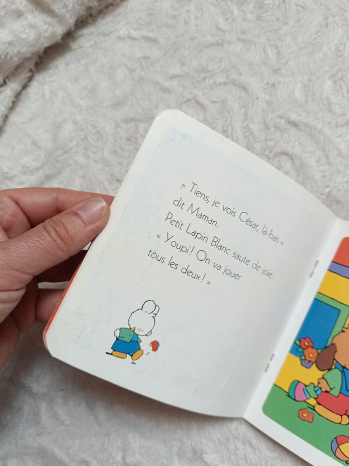 Lot de 4 livres bébé enfant Petit lapin blanc Léo et Popi Hello Kitty - photo numéro 18