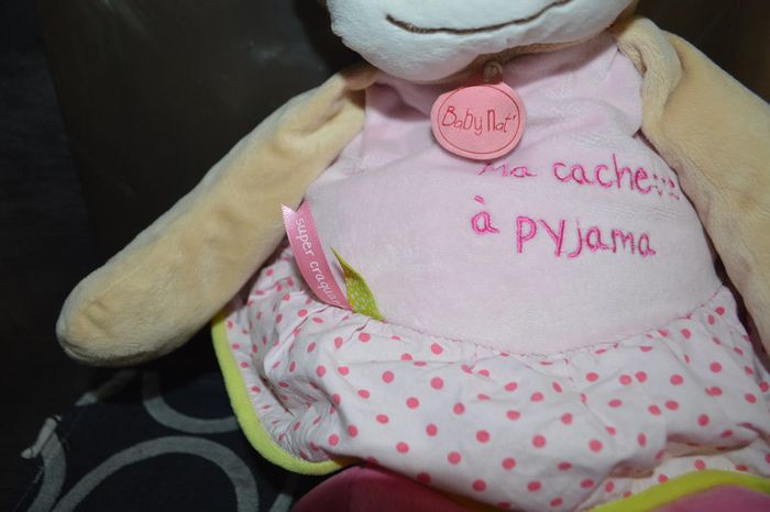 Doudou Range Pyjama Vache Coquillette Baby Nat 60 cm - photo numéro 3