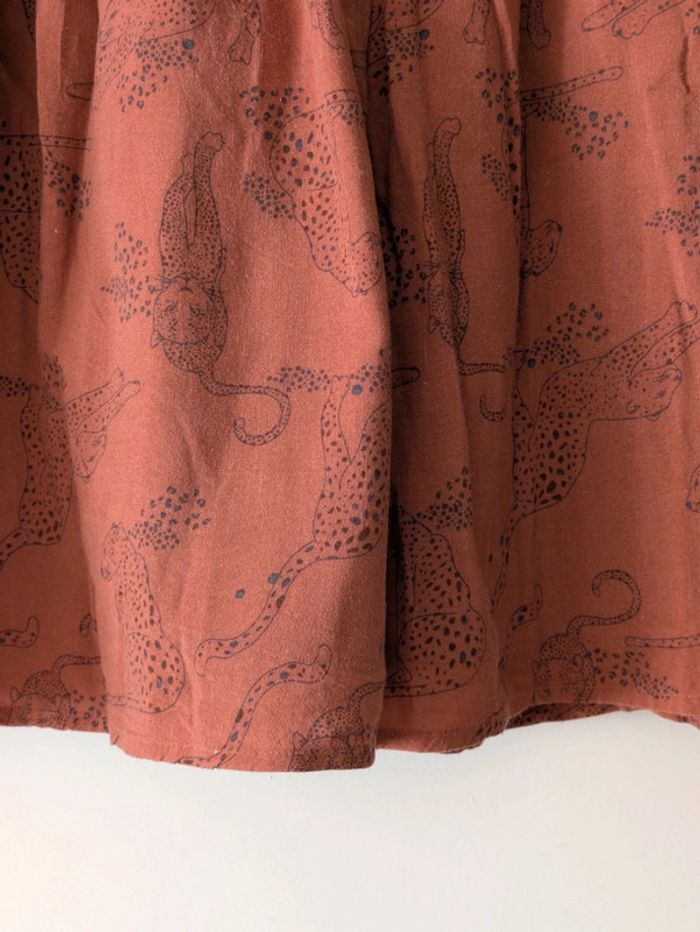 Jupe terracotta fille motif léopard - Cool Club - 12 ans - photo numéro 4