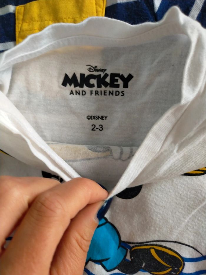 Lot 2 t-shirts marinière 3 ans - photo numéro 3