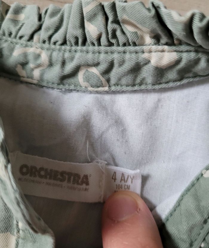 Robe babydoll à motifs taille 4 ans - photo numéro 3