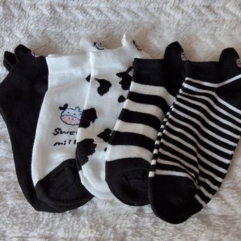 Chaussettes courtes meuhh T35/38