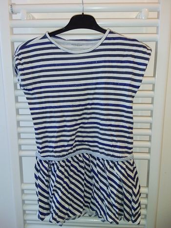 Tunique bleu pailletée