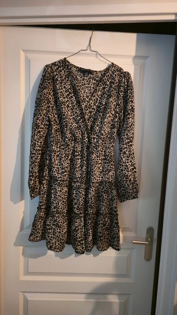 Robe sur genou motifs panthere