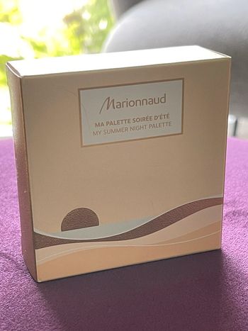 Palette neuve marionnaud « ma palette soirée d’été »