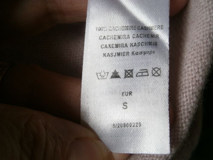 Pull ML rose en cachemire Taille 36/S - photo numéro 10