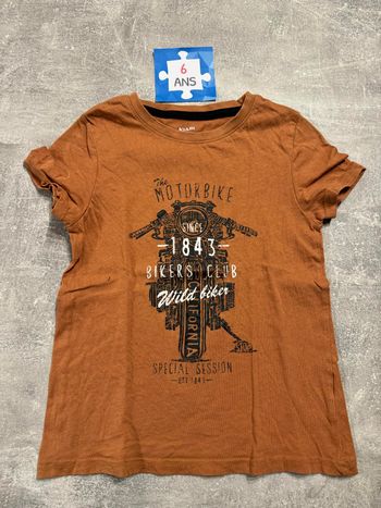 Tee-shirt MC 6 ans garçon