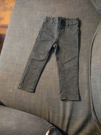 Jeans slim gris