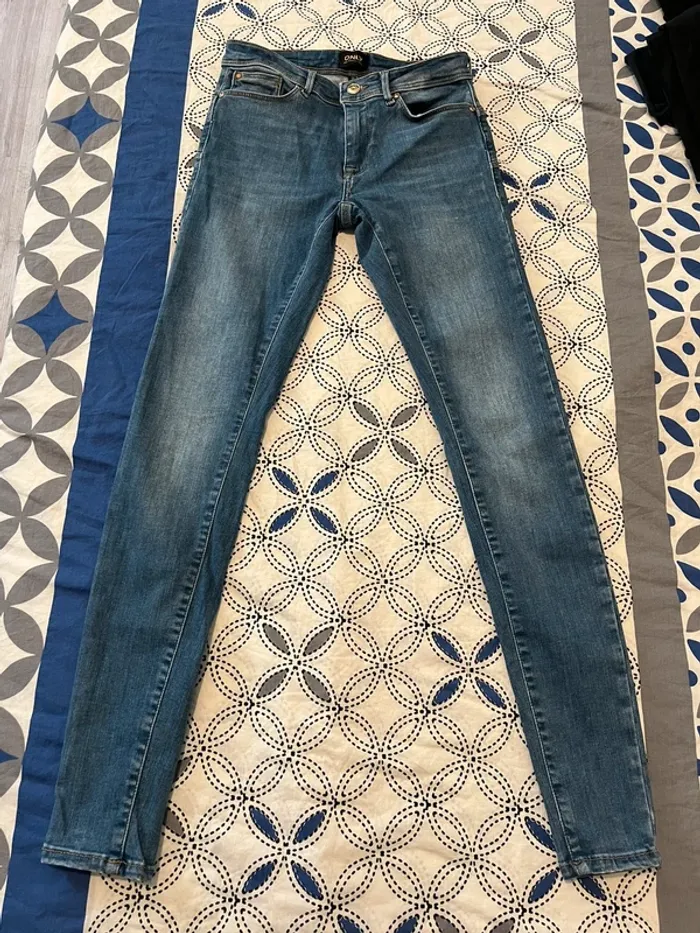 Jean skinny bleu