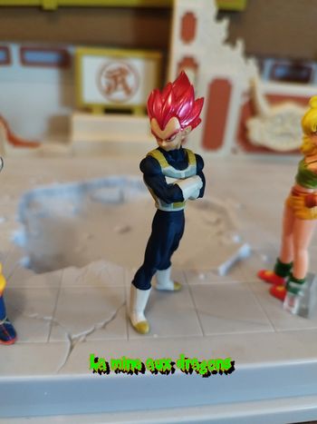 Figurine Vegeta God Red HG Dragon Ball Super DBZ Bandai Toys BS figure Bejita