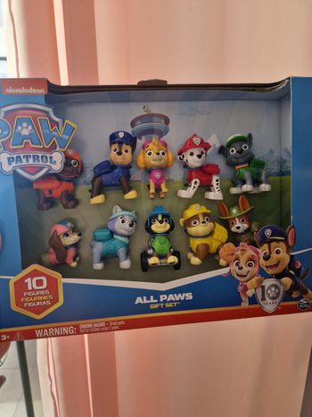 Coffret figurine pat patrouille neuf