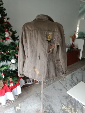 Veste à motifs