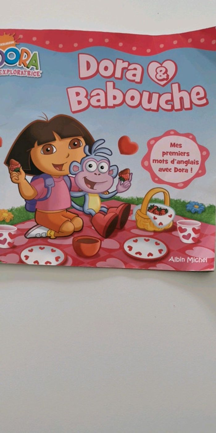 Lot de 2 livres Dora