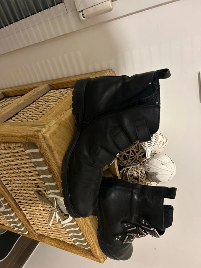 Bottines en cuir - photo numéro 3