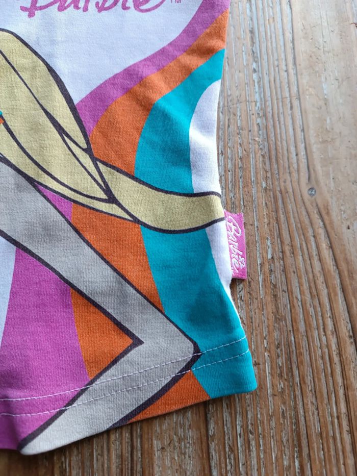 T-shirt Barbie 4 ans - photo numéro 4