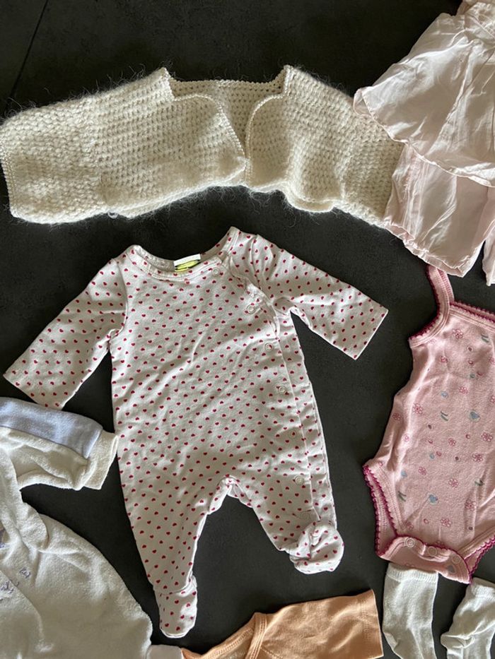 Lot de vêtements été fille 1-3 mois - photo numéro 4