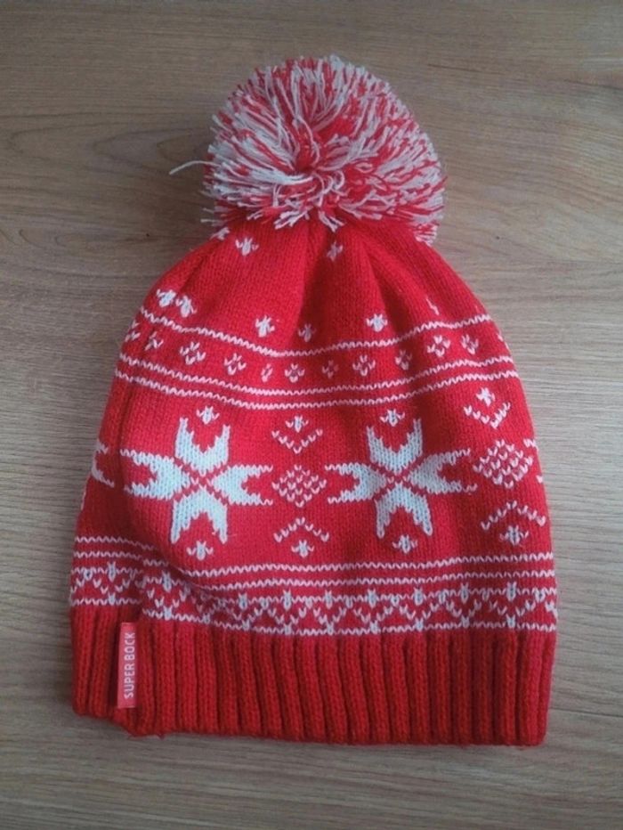 Bonnet enfant à pompom - photo numéro 2