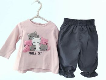 3 mois bébé fille ensemble et pantalon