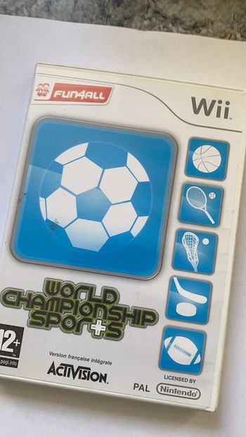 world champion ship sports wii