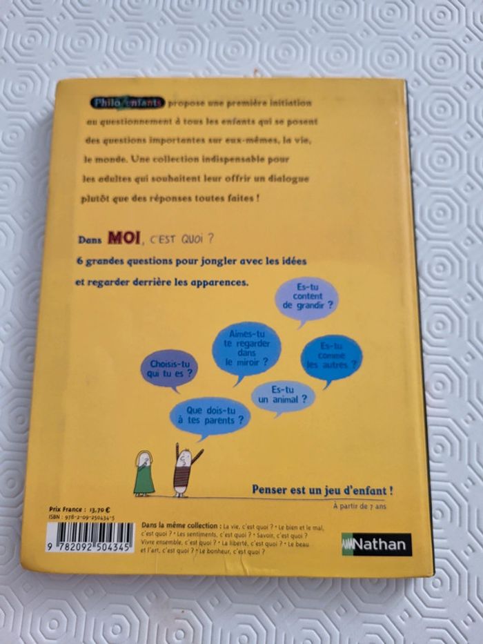 Livre Moi c'est quoi - photo numéro 2