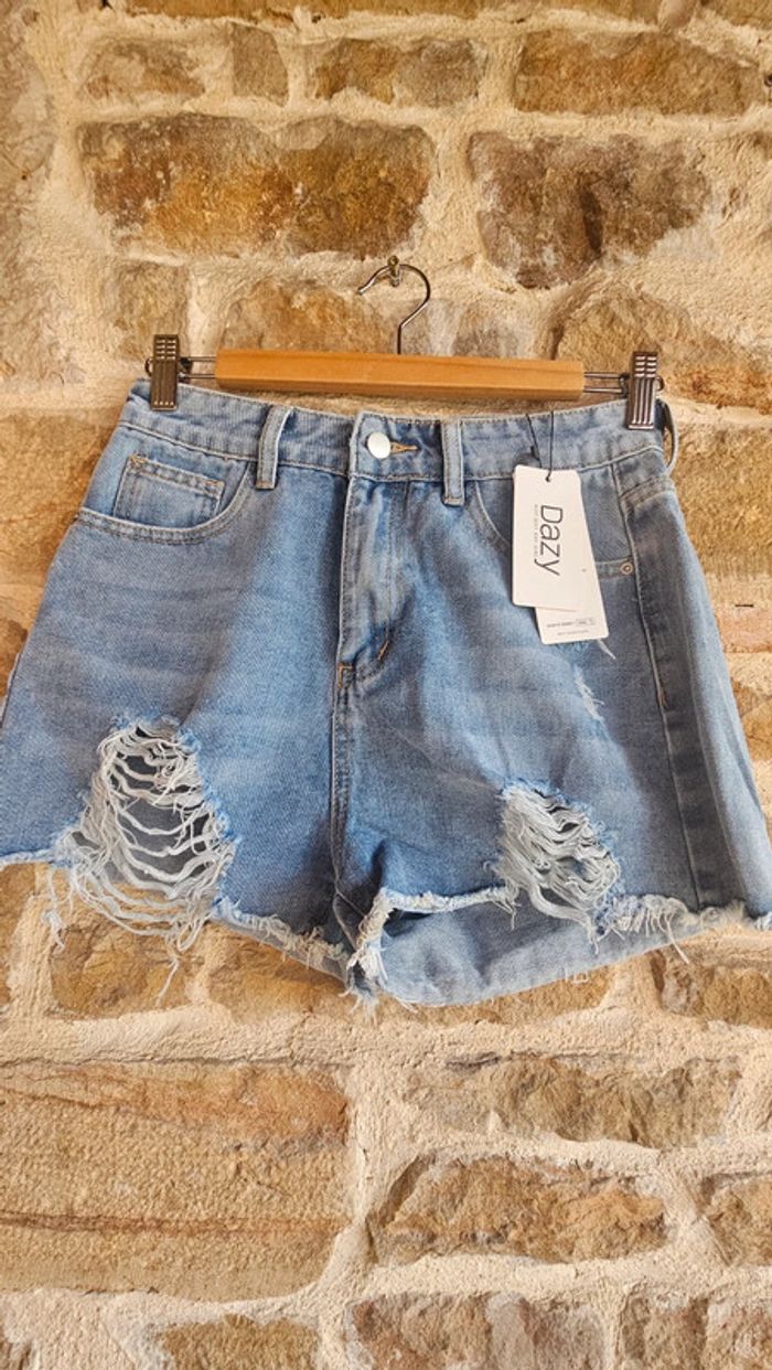 Short en jean