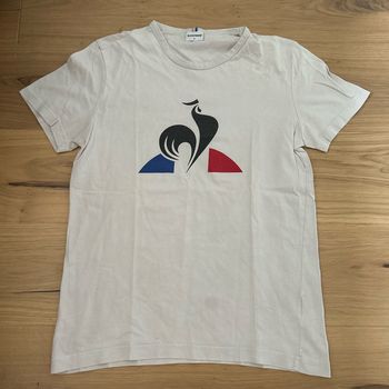 T shirt coq sportif blanc
