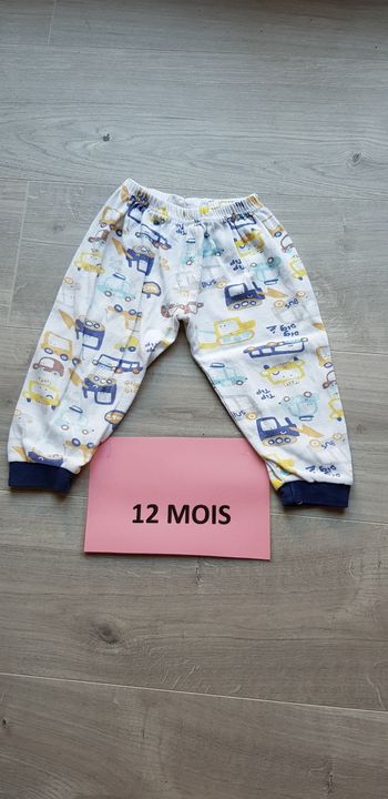 Pantalon pyjama 12 mois