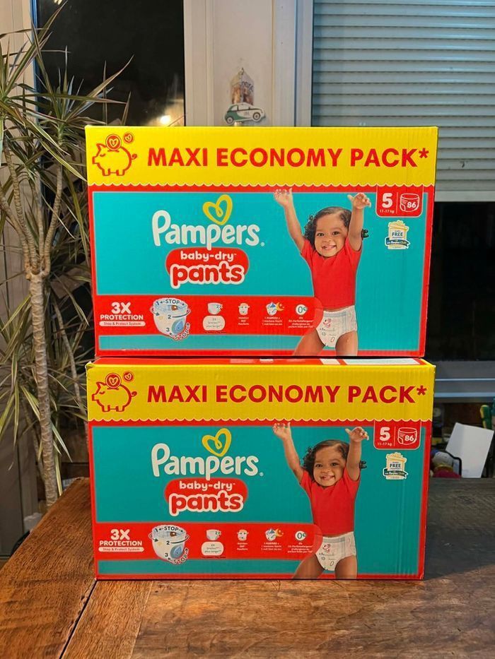 Couche taille 5 en Pants: 172 pants