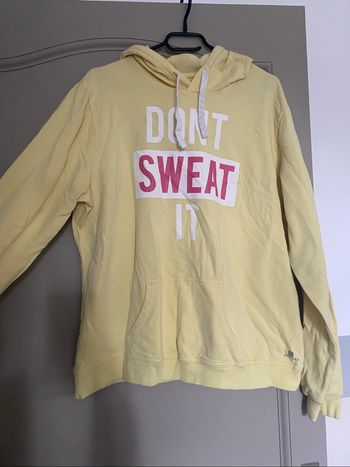Sweat jaune