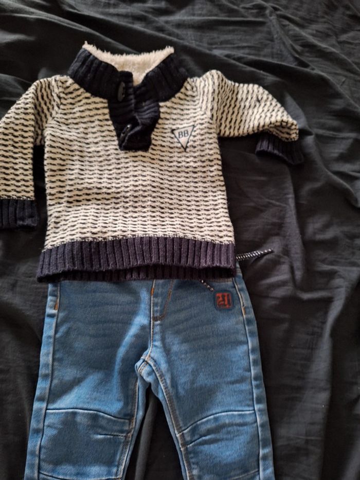 Ensemble pantalon pull