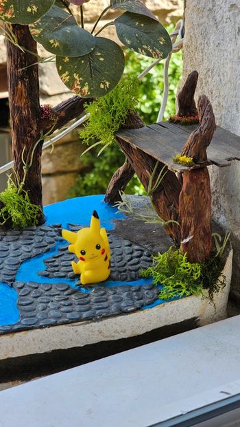 Super figurine Pokemon Nintendo finger puppet pikachu