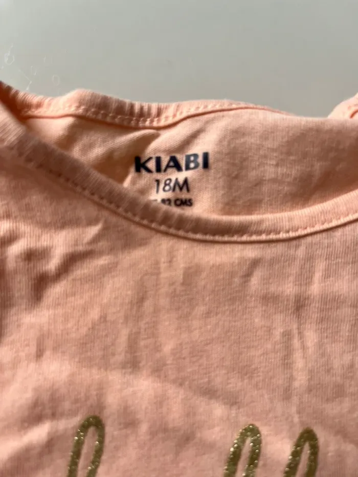 T-shirt corail - photo numéro 2