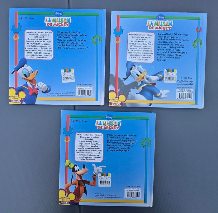 Lot de 3 livres : La maison de Mickey - photo numéro 8
