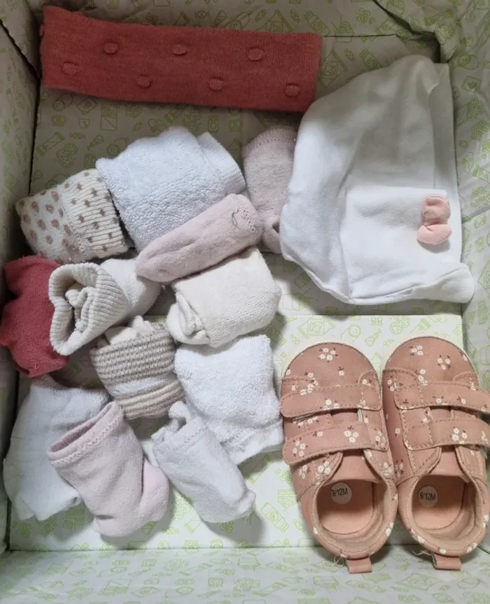 Lot de vêtements naissance à 3 mois fille - photo numéro 2