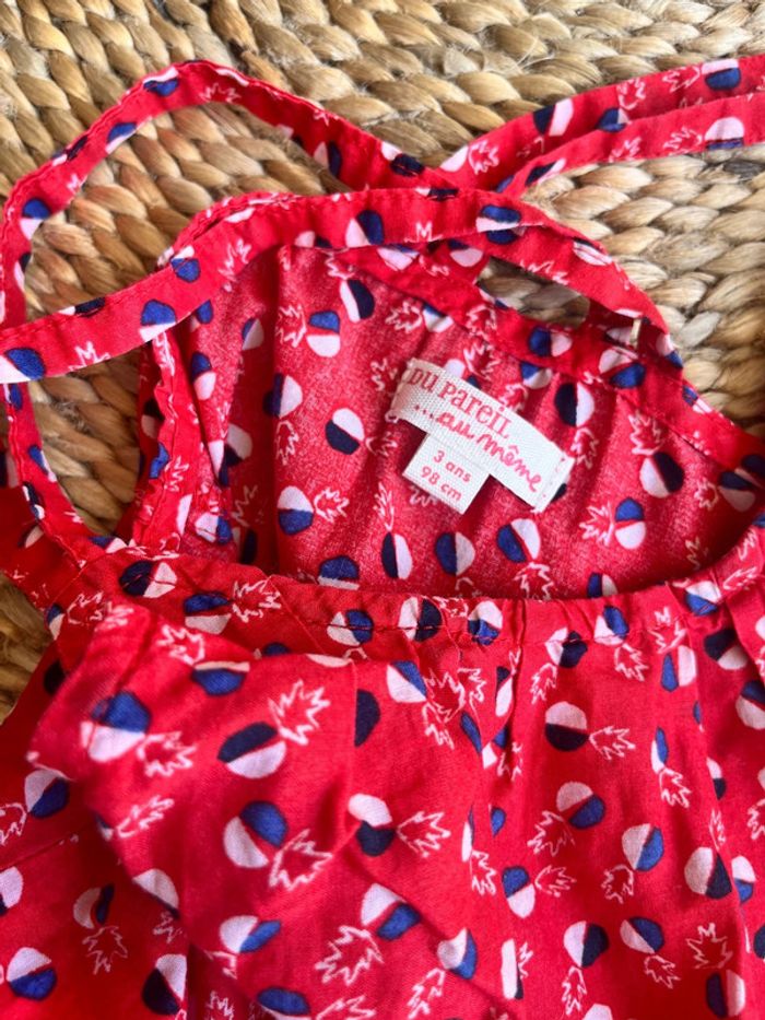 Robe été bretelles croisées dpam 3 ans - photo numéro 2