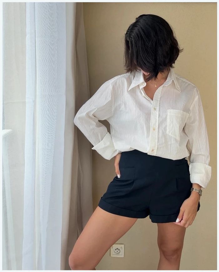 Chemise Dolce & Gabbana blanche à rayures L très bon état - photo numéro 5