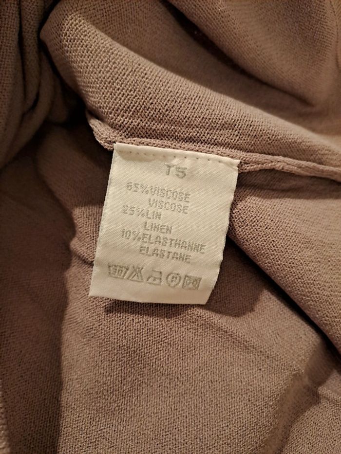 Haut beige et écru taille 5 = 38/40 - photo numéro 5