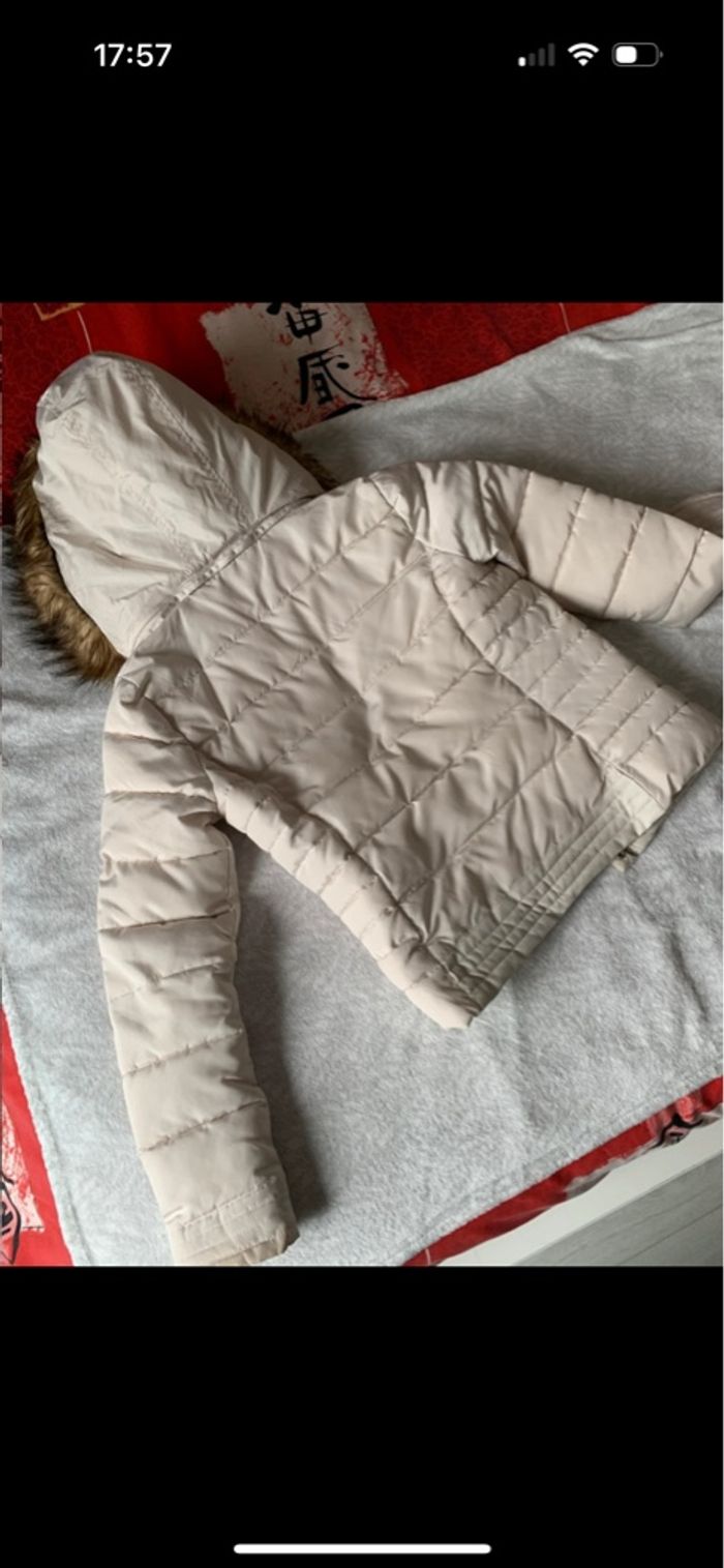 Blouson blanc/crème femme - photo numéro 9