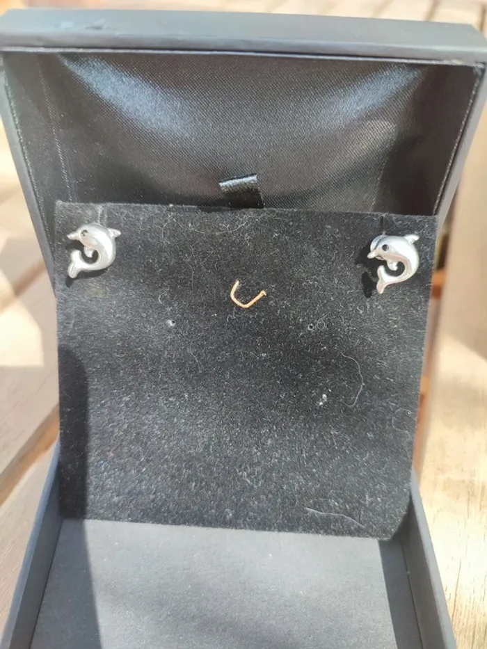 Boucles d'oreilles dauphin