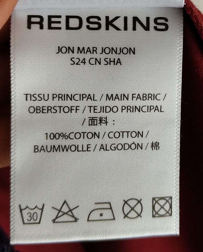 T-shirt Redskins - Homme - photo numéro 6