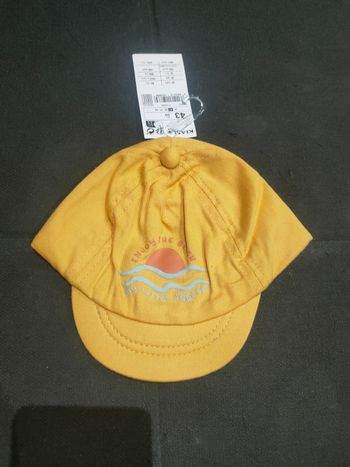 Casquettes jaune pour bébé garçon 3 mois Kiabi