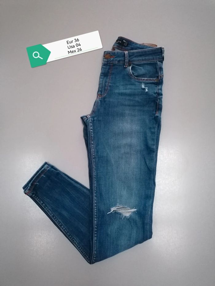 Jeans bershka Denim Eur36 mex 26 femme ado