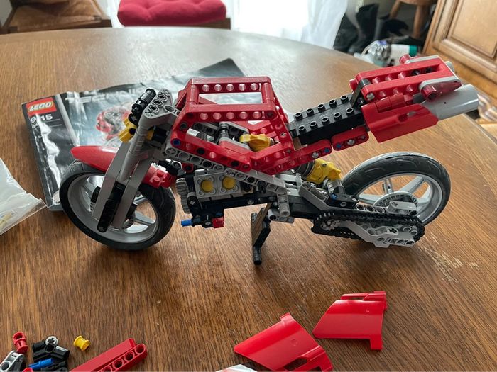 Moto Lego Technic 8420 - photo numéro 4