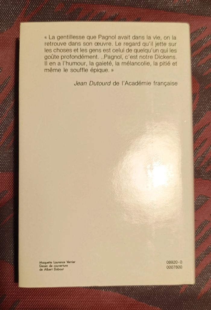 📚 Le temps des secrets/Cinématurgie de Paris. Livre Marcel Pagnol - photo numéro 2
