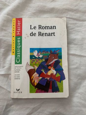 Le roman de renart classiques hatier