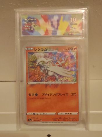 Reshiram amazing gradée en 10 