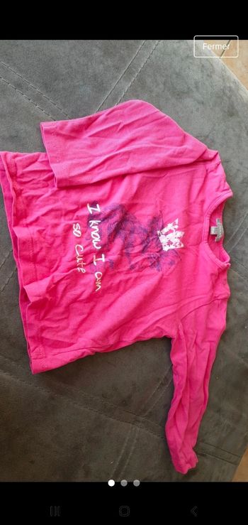 Haut manche longue 12mois