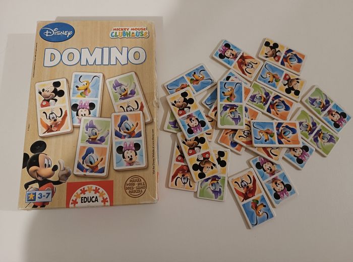 Domino Disney en bois