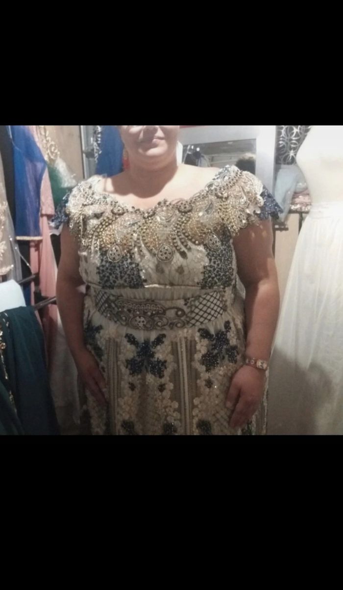 Blousa oran faite main – Grande taille 54/56 - photo numéro 2